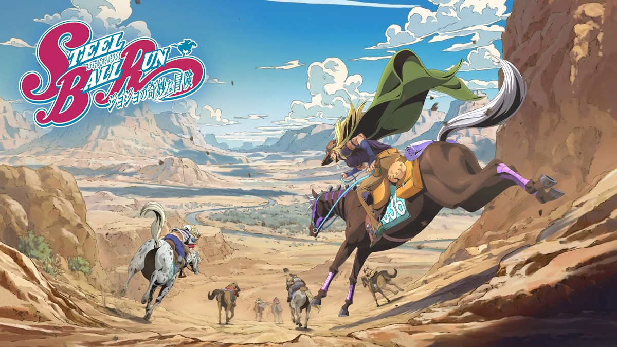 Steel Ball Run JoJo’s Bizarre Adventure Anime Announced