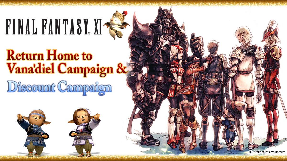 FFXI Return to Vana’diel Free Gameplay Period Returns