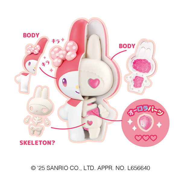 Kaitai Puzzle Fantasy My Melody Figures Show Skeletons
